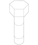 Genuine Volkswagen Knock Sensor Bolt N-010-244-26. Fixed Price $11.00.