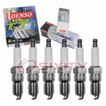 6 Pc Denso Platinum Tt Spark Plugs For 1986-1987 Ford Aerostar 2.8l 3.0l V6 Ls. Fixed Price $37.60.