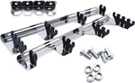 Chrome Linear Spark Plug Wire Separators Divider Loom With Black Valve Cover. Fixed Price $27.46.