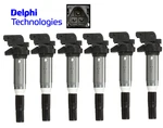 Delphi Oem Ignition Coil 6pcs Original For Bmw 6-cylinder 3.0l Gas. Fixed Price $198.52.