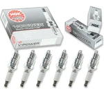 6 Pcs Ngk V-power Spark Plugs For 1970-1971 Buick Skylark 4.1l L6 - Engine Mx. Fixed Price $25.04.