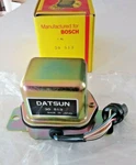 Voltage Regulator, Bosch 30 513 Fits Datsun - Genuine Oem. Fixed Price $69.48.