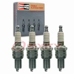 4 Pc Champion Double Platinum Spark Plugs For 1976-1989 Volvo 244 2.1l 2.3l Ae. Fixed Price $33.89.
