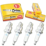 4pcs 78-79 Sea King Ngk Standard Spark Plugs 35 Hp Kit Set Engine Lm. Fixed Price $26.67.