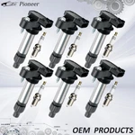 6x Ignition Coil + Iridium Spark Plug Oem Set For Cadillac Gmc Chevy Buick Uf569. Fixed Price $59.14.