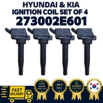 Genuine Oem Hyundai Kia Ignition Coil 4pcs 273002e601 Sonata Elantra Kona. Fixed Price $145.00.