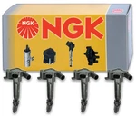 4 Pcs Ngk Ignition Coil For 2011-2016 Ford F-350 Super Duty 6.2l V8 - Spark Ik. Fixed Price $364.02.