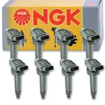 8 Pc Ngk Ignition Coils For 2015-2018 Lexus Rc F 5.0l V8 Spark Plug Wire Uh. Fixed Price $331.58.