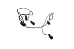 10-12 Land Rover Range Rear Bumper Parking Pdc Sensor Wire Harness Oem. Fixed Price $120.00.