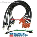 1-q-70 Date Coded Spark Plug Wires Mopar 318 340 Super Bee Charger Gtx Dart. Fixed Price $106.50.