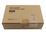 Togalonn Ag120 12 Pack 1-gang 22 Cubic Inch New Work Nail-on Electrical Box. Fixed Price $46.99.