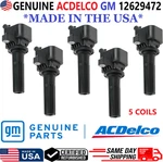 Genuine X5 Acdelco Ignition Coils For 2006-2012 Chevrolet Gmc Hummer, 12629472. Fixed Price $140.98.