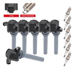 6 Spark Plugs And Dg500 Ignition Coils Pack For Ford Escape Mazda Mercury 3.0l. Fixed Price $47.99.