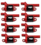Msd Coils, Red, Round, 2014 & Up Gm V8, 8-pk. Fixed Price $647.16.