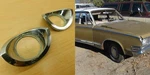 Ignition Swith Chrome Trims - Pair From Dash 2497143 1965 1966 Chrysler 65ct1-ca. Fixed Price $35.00.