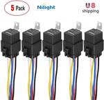 Nilight Auto Waterproof Relay & Harness 40/30 Amp12 Awg Tinned Copper Wires Kit. Fixed Price $24.99.