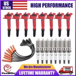 For Ford F250 F350 Super Duty 2011-2017 6.2l 8 Ignition Coils Spark Plugs Wires. Fixed Price $199.93.