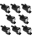 Round Ignition Coil Packs For V8 5.3 6.0 Chevy Silverado 1500 2500 Tahoe 8 Set. Fixed Price $124.99.