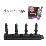Ignition Coil & Ngk Ruthenium Spark Plug For 2011-2015 Chevrolet Volt L4 Uf669. Fixed Price $116.15.