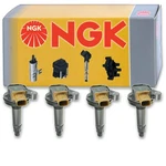 4 Pc Ngk 48768 U5200 Ignition Coils For Uf646 Uf-646 Ic749 Gn10638 E1146 Mu. Fixed Price $204.60.