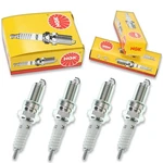 4pcs 85-88 Yamaha Fz750 Ngk Standard Spark Plugs 748cc 45ci Kit Set Engine Ee. Fixed Price $26.05.