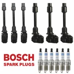 Uf263 Uf232 Ignition Coil & Bosch Double Iridium Spark Plug Set For Infiniti I30. Fixed Price $91.70.