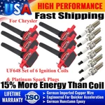 Set Of 6 Platinum Spark Plug And Ignition Coil Pack For Chrysler Dodge Jeep 200. Fixed Price $89.89.