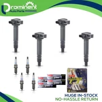 4 Ignition Coil & Denso Platinum Spark Plug For 2000-2004 Toyota Tacoma 2.7l. Fixed Price $75.99.