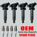 4x Ignition Coil & Iridium Spark Plugs For Toyota Corolla 1.8l 90919-02239 Uf247. Fixed Price $46.90.
