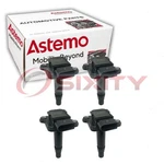 4 Pc Hitachi Ignition Coils For 1999-2001 Audi A4 Quattro 1.8l L4 Spark Plug Hq. Fixed Price $195.35.