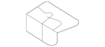 Genuine Mitsubishi Outer Reinforced Plate 5257a347. Fixed Price $16.71.