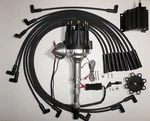 Cadillac 472 500 Small Cap Black Hei Distributor + 50k Coil Plug Wire Usa. Fixed Price $233.95.
