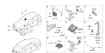 Kona Electric Cover-rain Sensor 2019-2022 Genuine New Hyundai. Fixed Price $44.40.