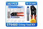 Jrready St6480 2 3 4 6 9 12 Pin Electrical Connector Plug Kit Crimping Tool Mole. Fixed Price $99.99.