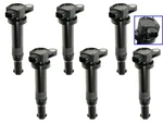 Trq Ignition Coil Set Fits Kia Optima 2006-2010 2.7l V6 58prxf. Fixed Price $129.38.