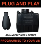 Dodge Chrysler Jeep Wireless Ignition Switch Module +key 05026533 Vin Programmed. Fixed Price $349.99.