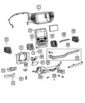 Genuine Mopar Ignition Ring Bezel 7cs91na5aa. Fixed Price $20.96.