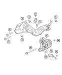 Genuine Mopar Hex Head Screw And Washer Mounting 6511315aa. Fixed Price $6.10.