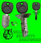 Chevy Oem Ignition Key Switch Lock Cylinder & Single Door Set 3 Keys. Fixed Price $109.96.