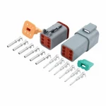 Quickcar 71-362 6 Pin Deutsch Connector Kit. Fixed Price $29.56.