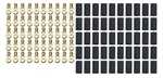 Quickcar 57-475-50 8-10 Awg #10 Ring Terminals 50-pack. Fixed Price $73.03.