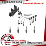 Ignition Coil + Ngk Platinum Spark Plug Wireset Tune Up Kit For Hyundai 01-05. Fixed Price $124.46.