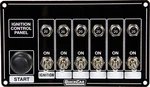 Quickcar Racing Products 50-868 Ignition Panel Blk W/ Start But. 5 Acc. Circut. Fixed Price $182.34.