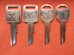 4 Amc American Motors Jeep Key Blanks 1970 - 1984. Fixed Price $13.65.
