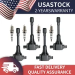4x Ignition Coils &spark Plugs For Suzuki Equator Nissan Frontier L4 2.5l Uf509. Fixed Price $39.76.