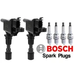 Motorking Ignition Coils & Ngk Platinum Spark Plugs Set For 2001-05 Mazda Miata. Fixed Price $42.20.