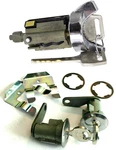 Chrome Ignition Key Switch Cylinder & Door Lock Pair Set W/ Keys For Ford. Fixed Price $40.49.