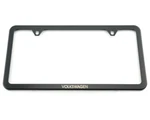 Vw Volkswagen Black Slim License Plate Frame With "volkswagen" Lettering Oem New. Fixed Price $29.95.