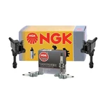 Ngk 2 Ignition Coils And 4 V-power Spark Plugs Kit For Mazda Protege 2.0l L4. Fixed Price $134.95.