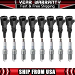 2 Ngk Ignition Coil Spark Plug Fits 1998-2011 Ford Crown Victoria. Fixed Price $358.85.